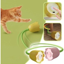 AyrStore Buğz Hareketli Çiçek Kedi Oyuncağı