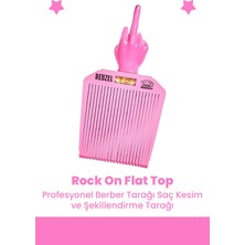 Reuzel Rock On Flat Top Profesyonel Berber Tarağı Saç Kesim ve Şekillendirme Tarağı