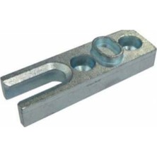 Flaş Group Pimapen Pvc Sürme Ispanyolet Karşılığı 100 mm Kolay Montajlı Pvc Sürgülü Kapı