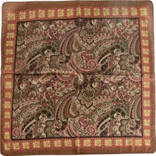 AyrStore Buğz Çiçek Desenli Zr Şifon Fular 50*50 cm