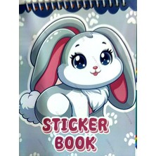 Jumpy Toys Sevimli Hayvanlar Karakter Sticker Defter Seti 1 Adet