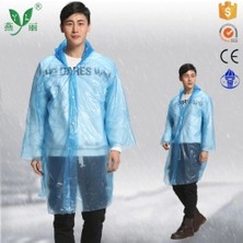 AyrStore Buğz Ince Şeffaf Yağmurluk