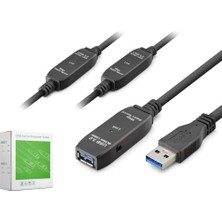 Antenci Hadron HDX7563 Active Repeater USB 3.0 Uzatma Kablosu - 15METRE