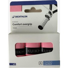Kuikma Tenis Overgrip - 3 Adet - Pembe - Comfort