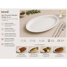 Bonna Alex Iskender Tabağı 32 cm