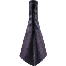 bebekokusu Suzuki Alto  ( 2009-2012 )   Uyumlu Vites Körüğü Siyah Suni Deri Gri Dikişli   ( Topuz ve Çerçeve Hariçtir. )