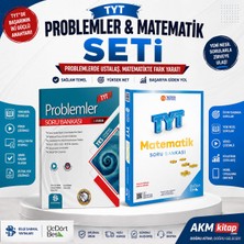 Akm Kitap Üç Dört Beş Tyt Matematik ve Bilgi Sarmal Problemler Soru Bankası 2 Kitap Set