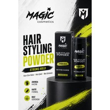 Magic Cosmetics Saç Şekillendirici Toz Wax 20gr - Şekillendirici Saç Pudrası, Mat Görünüm, Görünmez Doku, Anında Hacım Verici Pudra Wax - Tüm Saç Tipleri İçin, Unisex