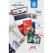 Raunt Premium YKS 2027 Sözel Hazırlık Seti - 30 Canlı Özel Ders + Birebir Sınav Koçluğu Yapay Zeka Destekli Dijital Platform ve 42 Parça Basılı Kitap Seti