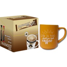 Mahmood Coffee 3 ü 1 Arada Sütlü Köpüklü 48 Adet ve Kupa Bardak
