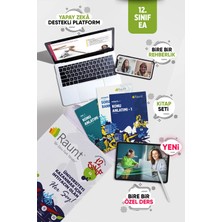 Raunt Premium YKS 2027 Eşit Ağırlık Hazırlık Seti - 30 Canlı Özel Ders + Birebir Sınav Koçluğu (Yapay Zeka Destekli Dijital Platform ve 42 Parça Basılı Kitap Seti)
