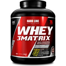 Hardline Nutrition Hardline Whey 3 Matrix Çilekli 2300 gr Protein Tozu