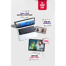 Raunt Premium YKS 2027 Sayısal Hazırlık Seti (Sadece Dijital Lisans) - 30 Canlı Özel Ders + Birebir Sınav Koçluğu Yapay Zeka Destekli TYT AYT Online Eğitim Paketi