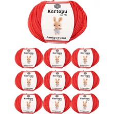 MiraLive 10 Adet Amigurumi El Örgü Ipi 50GR 1170
