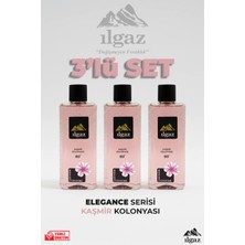 Ilgaz Kaşmir Kolonyası 3'lü Set 80 Derece 400 ml | Elegance Series