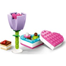LEGO Friends 30411  Çikolata Kutusu ve Çiçek Hediyelik Şık Hediye Seçeneği Kız Çocuklar İçin