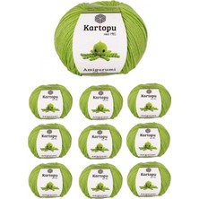 MiraLive 10 Adet Amigurumi El Örgü Ipi 50GR 404
