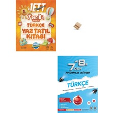 Ünlüler Karması Lgs 7'den 8'e Geçenler Için Jett ve Nartest Türkçe Yaz Tatil Kitabı + Telefon Standı