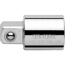 Ceta Form  C11-92S3/8’’ LOKMA ADAPTÖRÜ 3/8’’ D:3/8” E:1/2” Krom Vanadyum Materyal 1 Parça