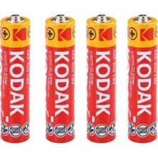 MiraLive Kodak Kaahz-S4 Super Heavy Duty Çinko Karbon Aaa Ince Kalem Pil / Pakette 60 Adet