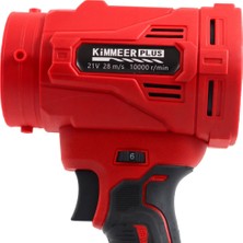 KIMMEER PLUS Kımmeer Plus KM043R 21V Şarjlı Hava Üfleme Makinesi Yüksek Emiş Gücü ve Ergonomik Tasarım