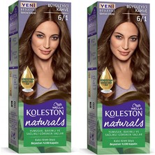 MiraLive Naturals Saç Boyası Büyüleyici Kahve 6/1 2x Paket