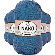 MiraLive 5 Adet Pırlanta Amigurumi El Örgü Ipi Yünü Turkuaz 3409