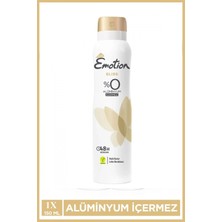 MiraLive Emotion Bliss Kadın Vegan Deodorant 150 ml Hızlı Kurur , Leke Bırakmaz