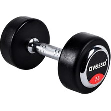 Avessa 7,5 kg Olimpik Dambıl Kauçuk Kaplı Salon Tipi Dambıl