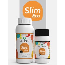 Resinin Slim Eco 375 gr Şeffaf Epoksi Reçine A+B Kokusuz Özellikleri ile Takı ve Aksesuar Uygulamaları