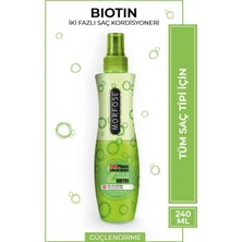 MiraLive Biotin Çift Fazlı Saç Kondisyoner Fön Suyu 240 ml - Mrfs