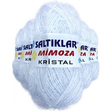 MiraLive 5 Adet Mimoza Kristal Işıltılı Şal Patik Yelek Ipi Optik