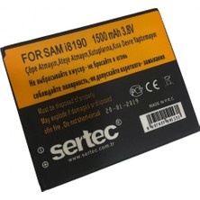 MiraLive Samsung Galaxy S3 Mını I8190 Uyumlu Batarya
