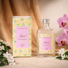 Homerium Floral Orkide ve Yasemin Parfümlü Kolonya 200 ml Cam Şişe