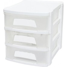 MiraLive Tonton - No:1 Çekmece 3 Katlı 18.5X27X22.2CM (K95)