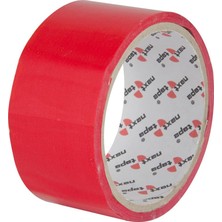 Next Tape Kırmızı Koli Bandı 45 mm x 25 mt Paketleme İçin Yüksek Yapışma Gücüyle