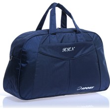 Hakan Çanta Hakkan Çanta GK43 Unisex Seyahat&spor El Valizi Lacivert Bölmeli Tasarım