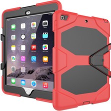 Youday Home iPad 5 Air 9.7 Kılıf Griffin Tablet Kapak - Kırmızı