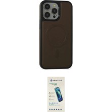 Nuveden Ieg™ Iphone 15 Pro Max Kılıf Zirve Işık Serisi - Şeffaf Pasifik Cam Ekran Koruyucu