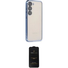 Nuveden Ieg™ Galaxy S23 Plus Kılıf Vadi Minimal - Siyah 6d Antistatik Mat Seramik Hayalet Nano Ekran Ko