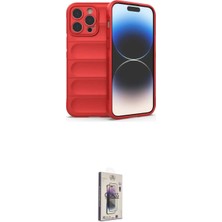 Nuveden Ieg™ Iphone 16 Pro Max Kılıf Atlas Koleksiyonu - Siyah Bilvis 3D Cam Ekran Koruyucu