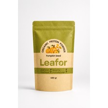 Leafor Organik Kabak Çekirdeği Protein Tozu | Bitkisel, Glutensiz, Vegan ve Katkısız