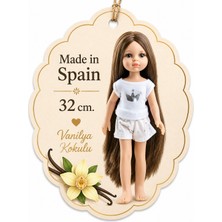 Paola Reina Carol Amiga Pijamalı Oyuncak Bebek - Vanilya Kokulu İspanyol Et Bebek - 3 Yaş+