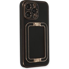 Youday Home iPhone 13 Pro Kılıf Coco Elit Kapak - Siyah
