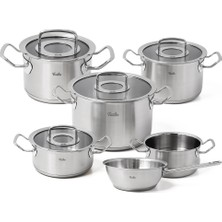 Fissler Original Profi Collection Metal Kapak 10 Parã§a Tencere Seti - Kalın Tabanlı, Indüksiyon Uyu