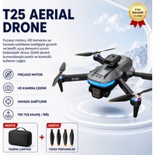 Hızlı Store T25 Drone Aerial HD Kameralı, Fırçasız Motorlu, Katlanabilir