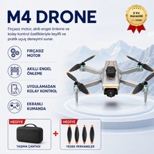 Hızlı Store Aerial M4 Engel Tanıma Sensörlü, Katlanabilir Drone