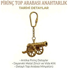 Wolawood Premium Pirinç Metal Anahtarlık Vintage Retro Tasarım Dayanıklı Şık Anahtar Süsü Erkek Kadın Kullanımına Uygun Koleksiyonluk Hediyelik Aksesuar Luxury Seri