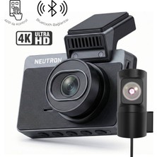 Neutron 4K Akıllı Araç Kamerası, Wi-Fi ve Mobil Uygulama Destekli