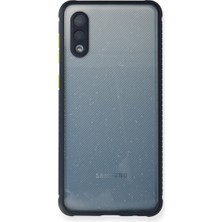 Youday Home Galaxy A02 Kılıf Miami Şeffaf Silikon - Lacivert